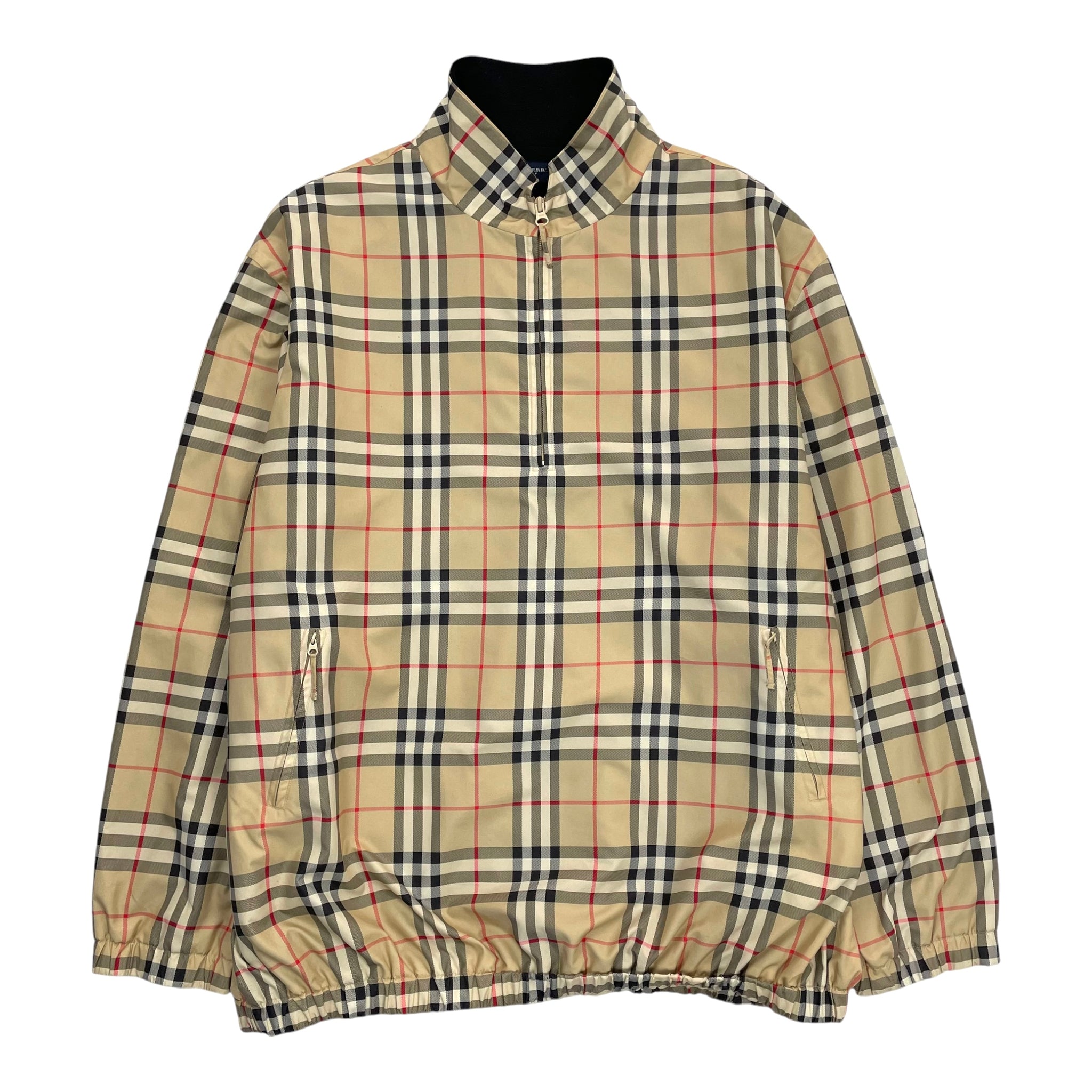Vintage Burberry Golf 1/4 Zip Jacket, Size XL