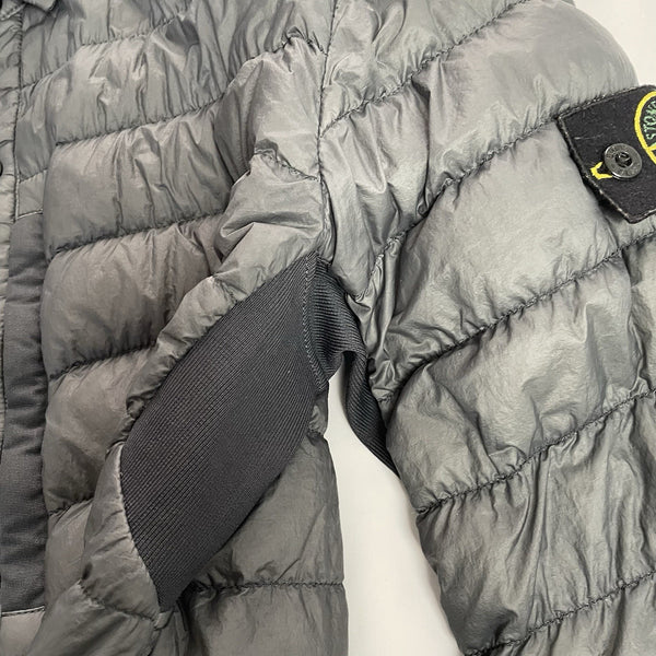 Stone Island Down Overshirt, Size Large