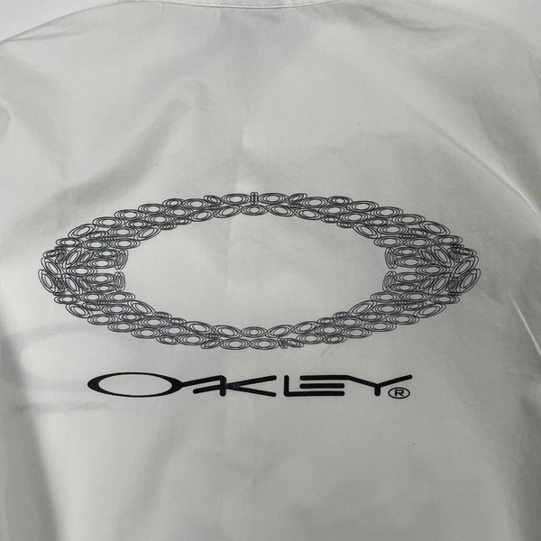 Vintage Oakley Software Button Shirt Short Sleeve, Size Medium
