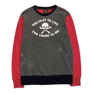 Vivienne Westwood Too Fast To Live Too Young To Die Sweatshirt, Size Large
