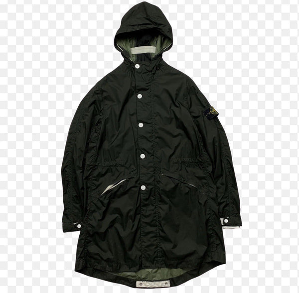 Stone Island Membrana 3L TC Parka Hooded Jacket, Size XL