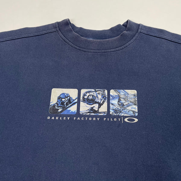 Vintage Oakley Factory Pilot Sweatshirt, Size Large