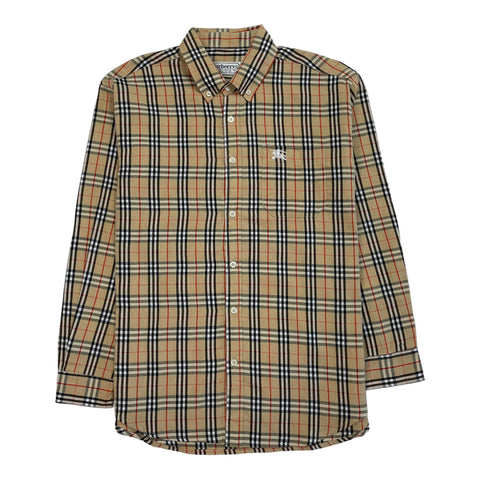 Vintage Burberry Nova Check Shirt, Size Medium