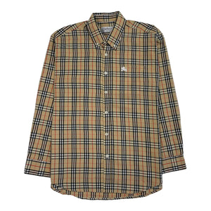 Vintage Burberry Nova Check Shirt, Size Large