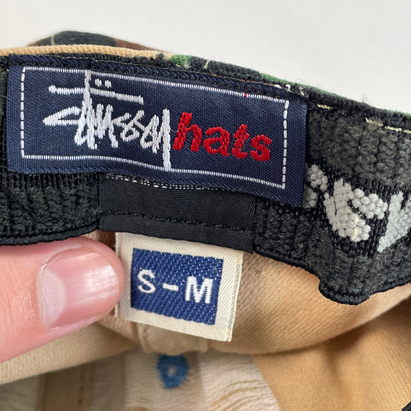 Vintage Stussy Camo Cap