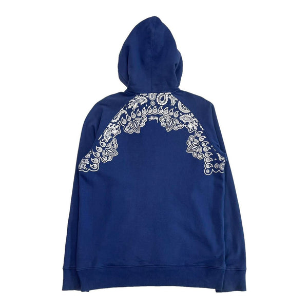 Vintage Stussy Paisley Hoodie, Size Medium