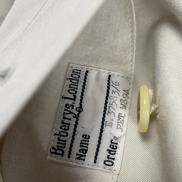 Burberry Nova Check Trench Coat, Size UK 8 Petite