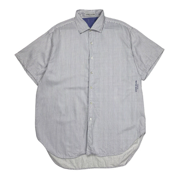 Vintage Stone Island Marina Striped Shirt, Size Large