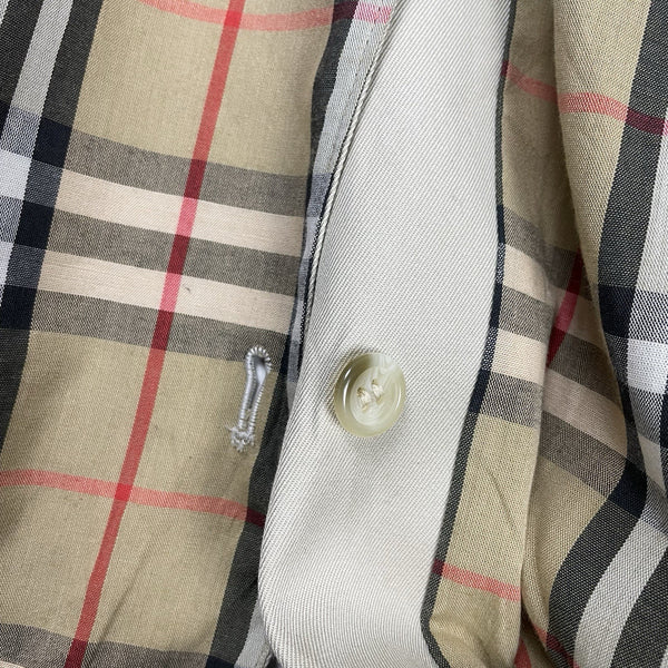 Vintage Burberry Beige Trench Coat, Size 50