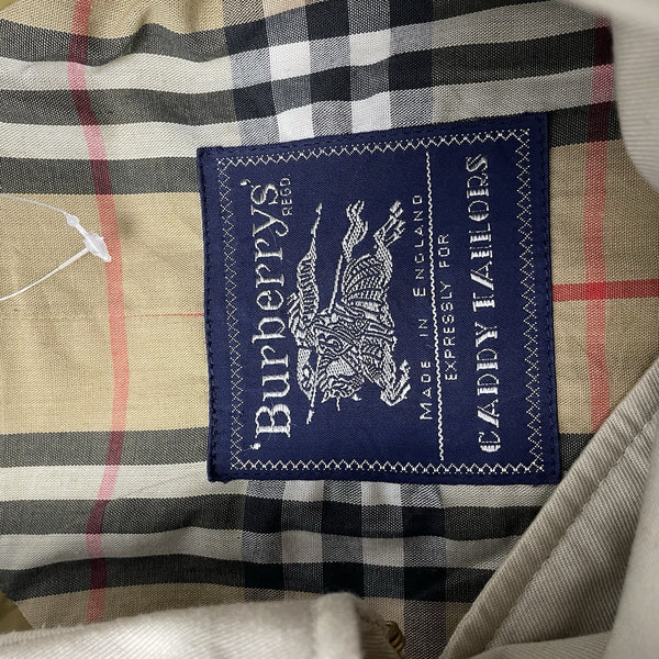 Vintage Burberry Beige Trench Coat, Size 50