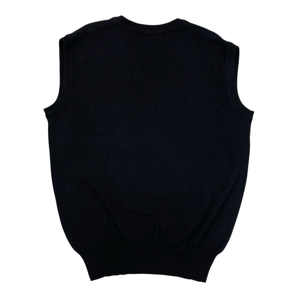 Vintage Burberry Knit Vest, Size Small