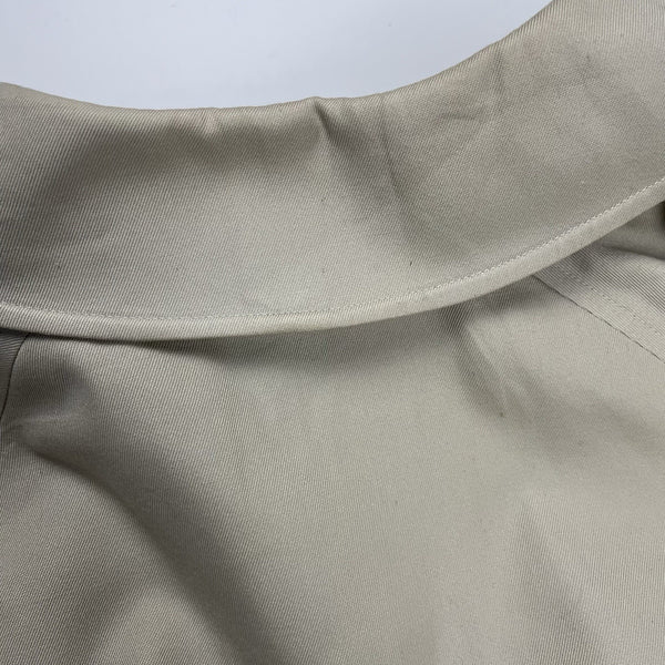 Vintage Burberry Beige Trench Coat, Size 50