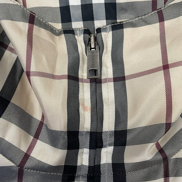 Burberry Nova Check Jacket, Size Small