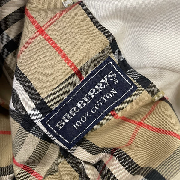 Burberry Nova Check Trench Coat, Size UK 8 Petite