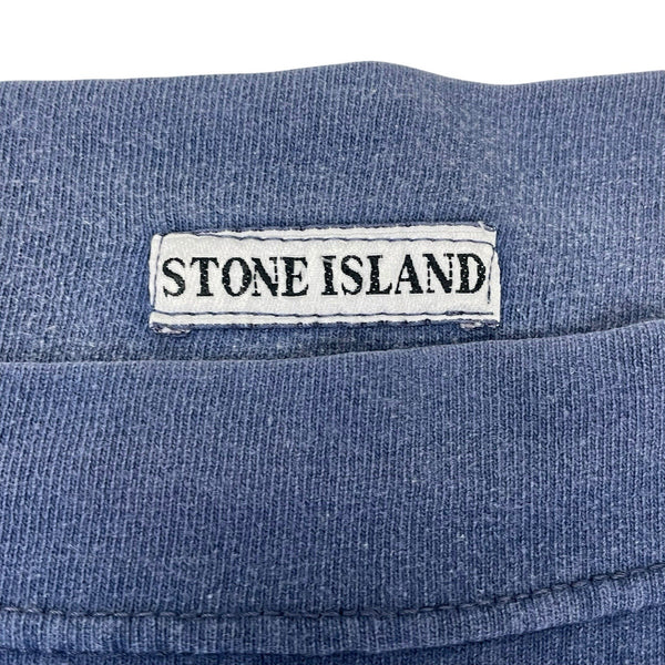 Vintage Stone Island Embroidered Script Logo T-Shirt, Size Large