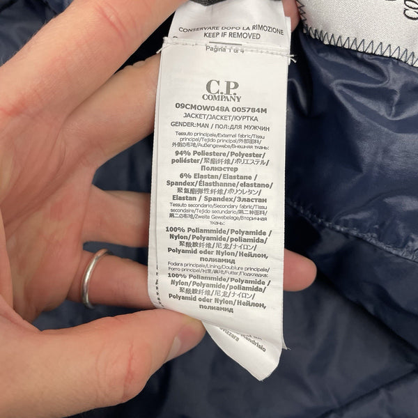 CP Company Mixed Soft Shell Goggle Puffer Jacket, Size XL