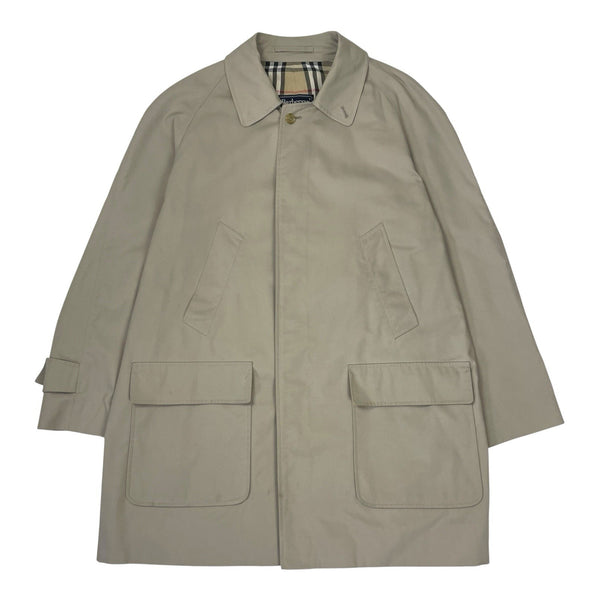 Vintage Burberrys Nova Check Trench, Size 50 Reg