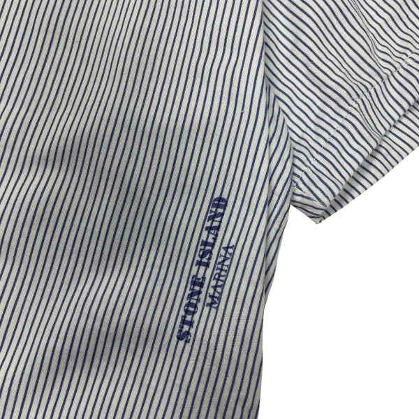 Vintage Stone Island Marina Striped Shirt, Size Large
