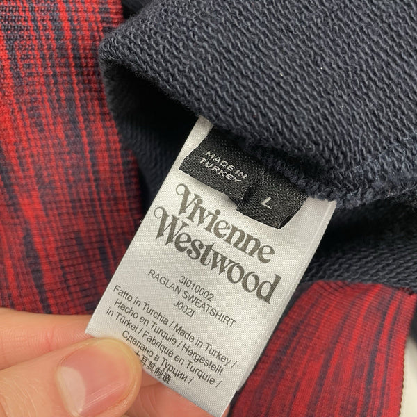 Vivienne Westwood Raglan Sweatshirt, Size Large