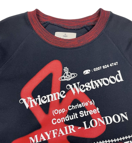 Vivienne Westwood Raglan Sweatshirt, Size Large