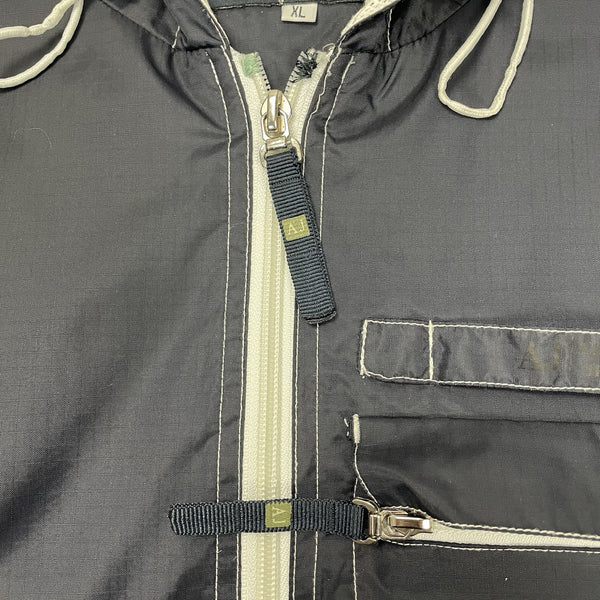 Vintage Armani Jeans Ventilated Jacket, Size XL