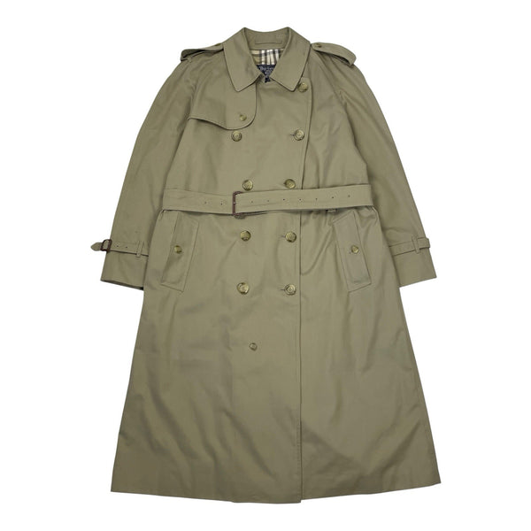 Vintage Burberrys Nova Check Trench Coat, Size 50 Long
