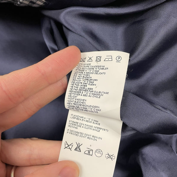 Vivienne Westwood Gingham Check Bomber Jacket, Size Medium