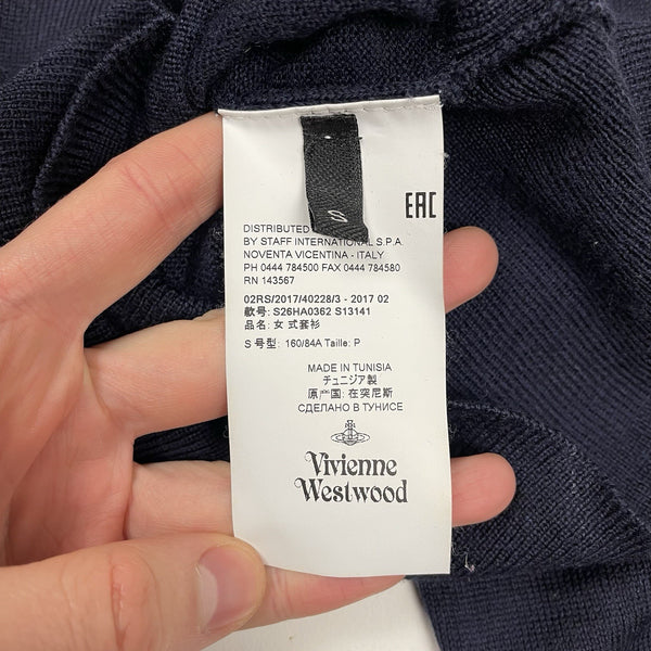 Vivienne Westwood Wool Knit Cardigan, Size Small