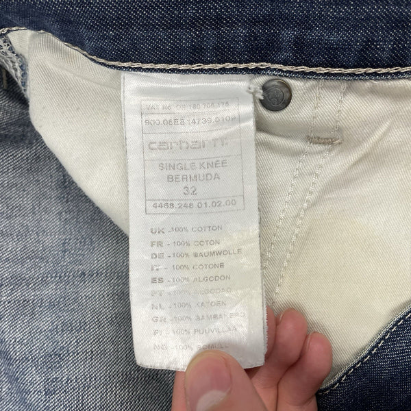 Carhartt WIP Single Knee Bermuda Shorts, Size 32