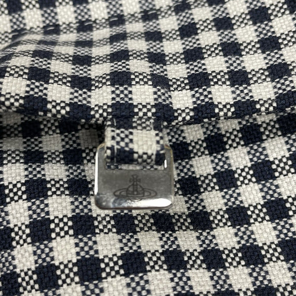 Vivienne Westwood Gingham Check Bomber Jacket, Size Medium
