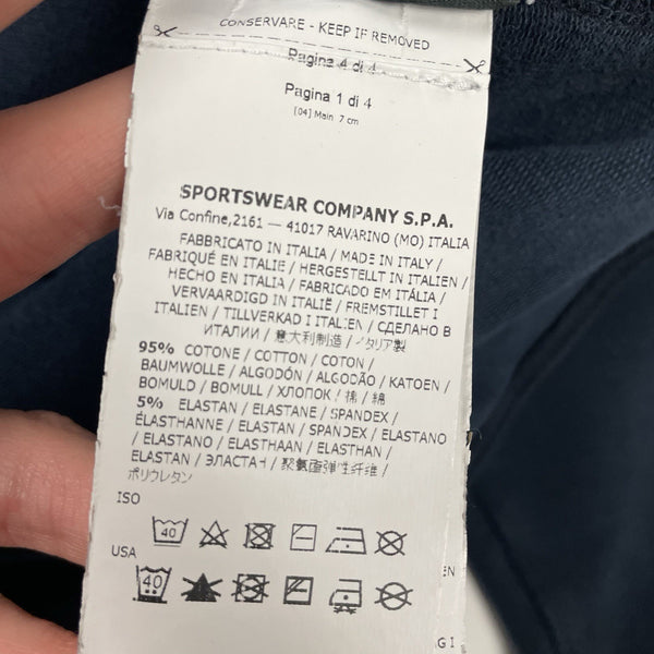 Stone Island Navy Ghost Pocket Sweatshirt, Size 3XL