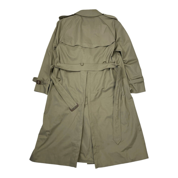 Vintage Burberrys Nova Check Trench Coat, Size 50 Long
