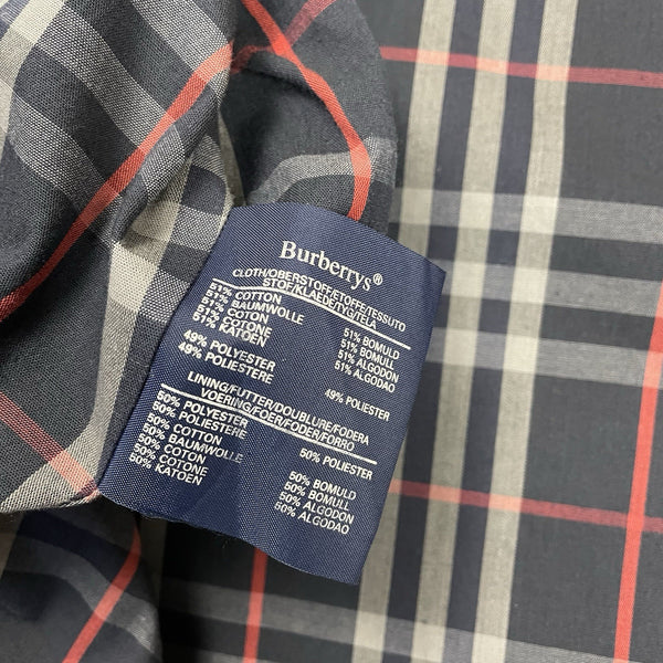 Vintage Burberry Harrington, Size Large