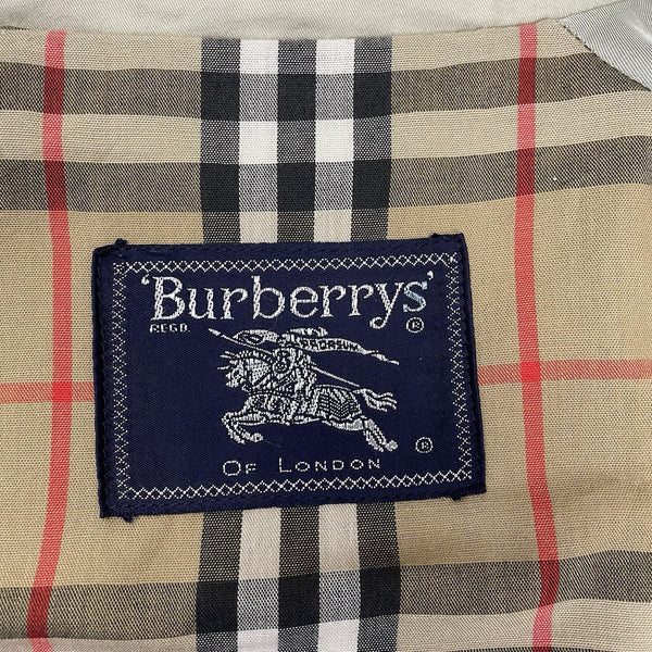 Vintage Burberry Nova Check Crest Harrington Jacket, Size Medium
