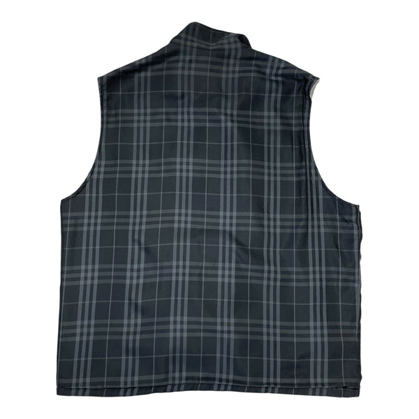 Vintage Burberry Nova Check Reversible Vest, Size Medium