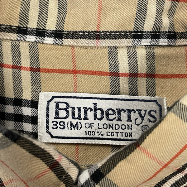 Vintage Burberry Nova Check Shirt, Size Medium