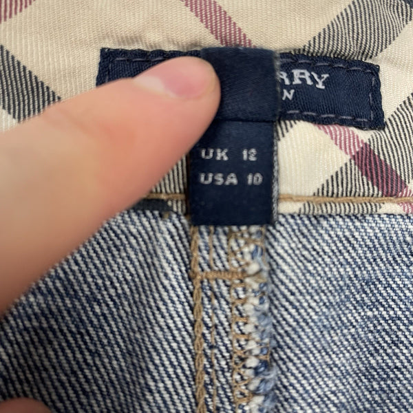 Burberry Belt Skirt, Size UK12