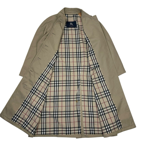 Burberry Nova Check Trench Coat, Size 12 Reg