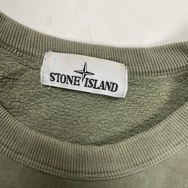 Stone Island Grid Sweatshirt, Size Medium