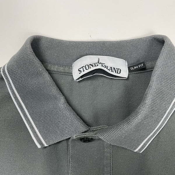 Stone Island Polo Shirt, Size Medium