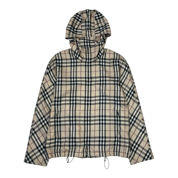 Burberry Nova Check Jacket, Size Small