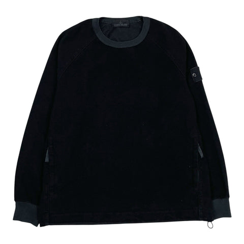 Stone Island Ghost Moleskin Sweatshirt, Size Small