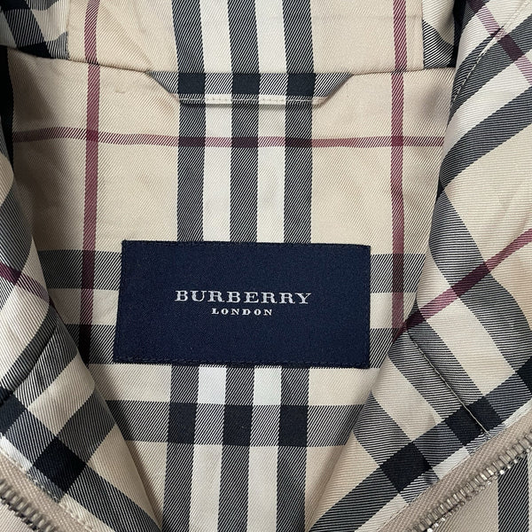 Burberry Nova Check Jacket, Size Small