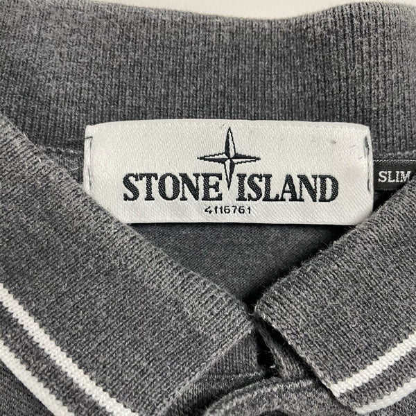 Stone Island Long Sleeve Polo, Size XXL