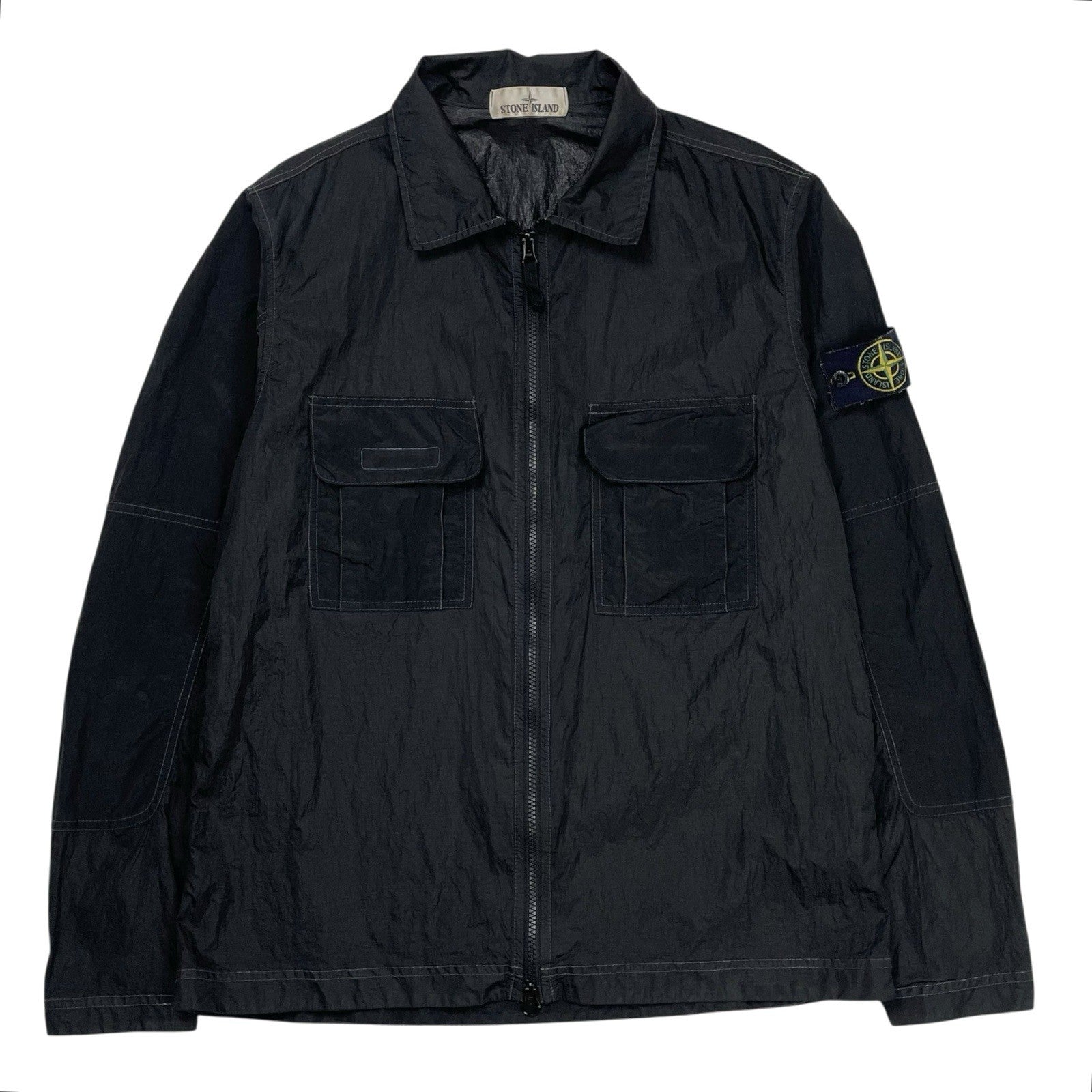 Stone Island Ripstop Overshirt, Size Medium