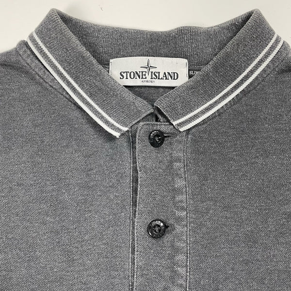 Stone Island Long Sleeve Polo, Size XXL