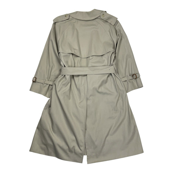Vintage Burberry Beige Trench Coat, Size 50