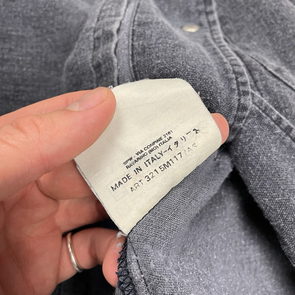 Vintage Stone Island Resin Spalmatura Overshirt, Size Large