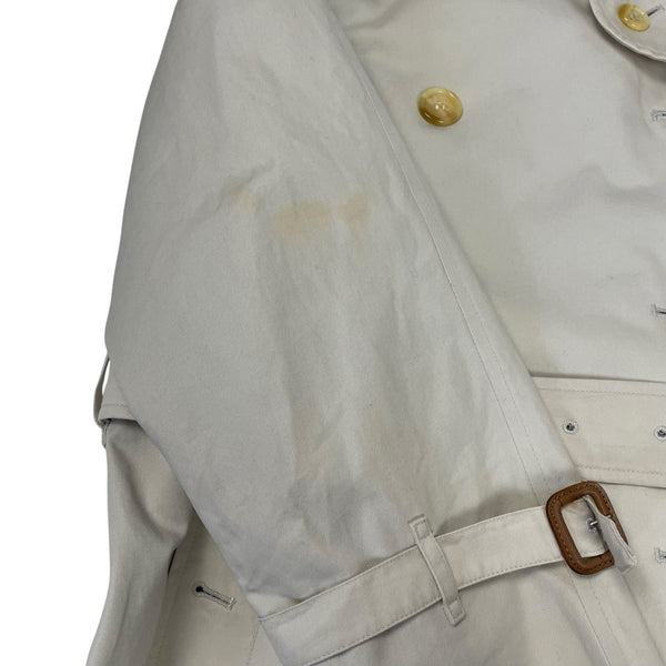 Burberry Nova Check Trench Coat, Size UK 8 Petite