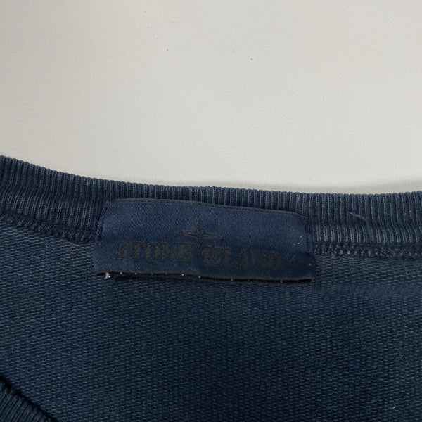 Stone Island Navy Ghost Pocket Sweatshirt, Size 3XL